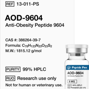 AOD-9604 6mg Research Peptide