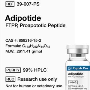 Adipotide (FTPP) 10mg Research Peptide