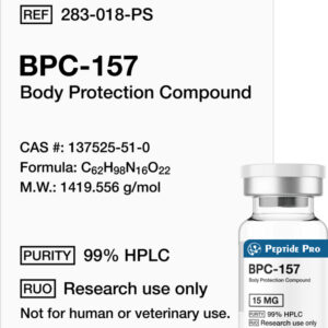 BPC-157 15mg Research Peptide