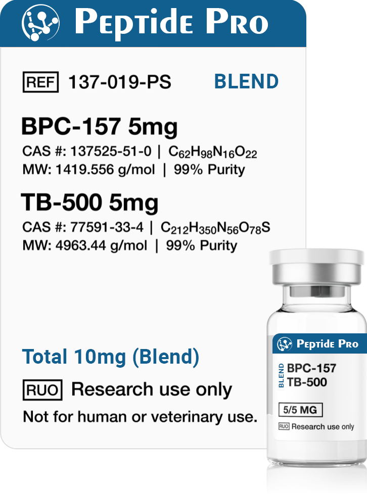 BPC-157 / TB-500 Blend 10mg Research Peptide