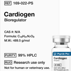 Cardiogen 20mg Bioregulator Research Peptide
