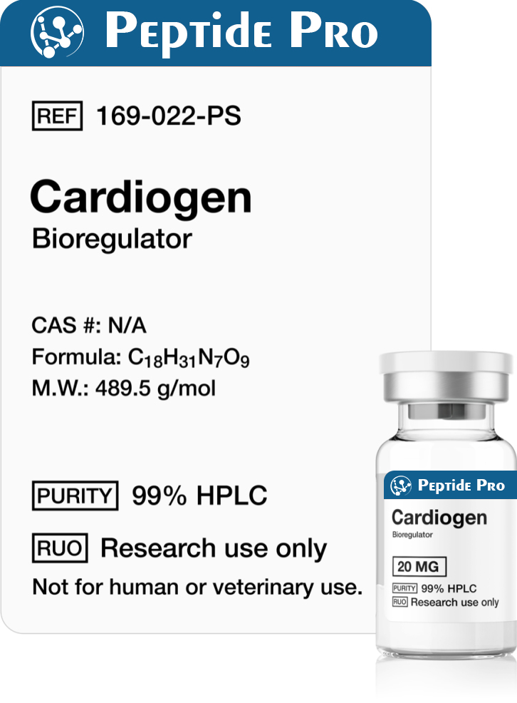 Cardiogen 20mg Bioregulator Research Peptide