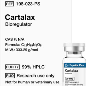 Cartalax 20mg Bioregulator Research Peptide