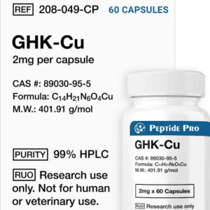 GHK-Cu 2mg Capsules – 60 Capsules