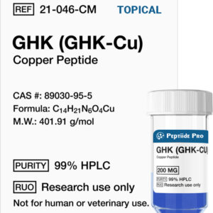 GHK (GHK-Cu) Copper Peptide 200mg Topical