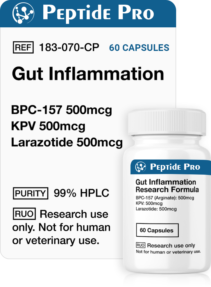 Gut Inflammation Research Formula – 60 Capsules