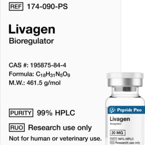 Livagen 20mg Bioregulator Research Peptide