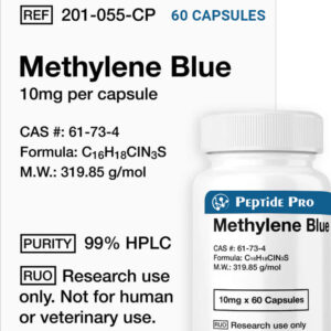 Methylene Blue 10mg Capsules – 60 Capsules