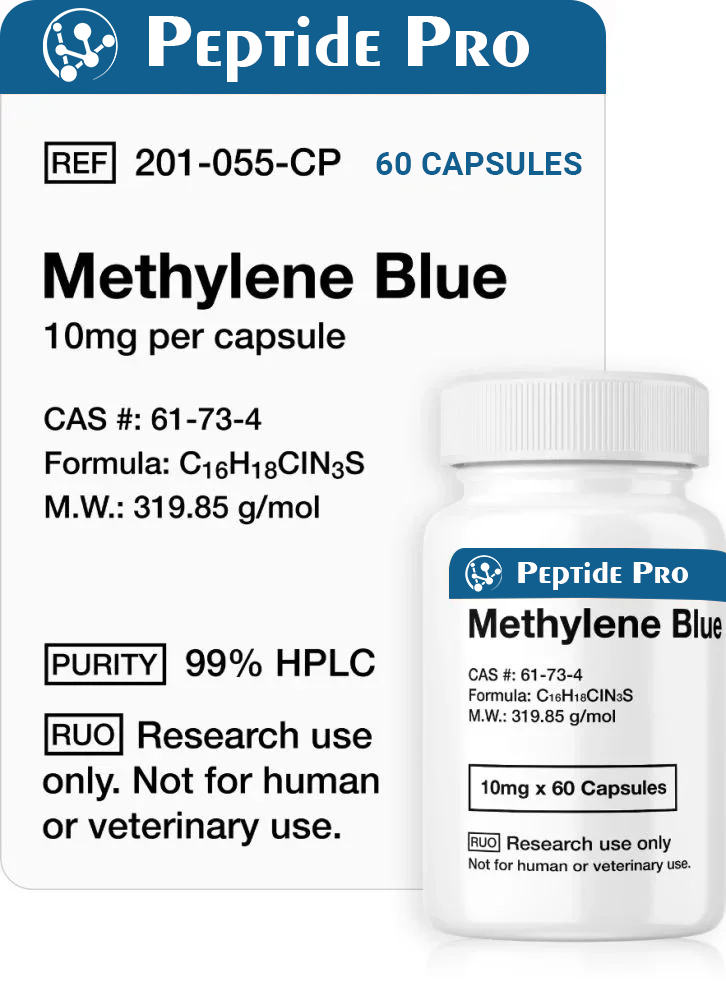 Methylene Blue 10mg Capsules – 60 Capsules