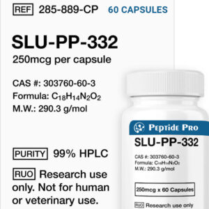 SLU-PP-332 250mcg Capsules – 60 Capsules